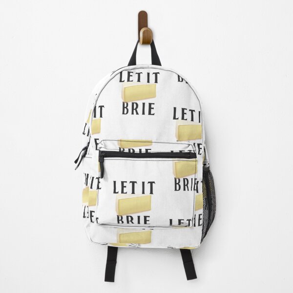 Item preview, Let it Brie Cheese Funny Beatle Pun designed and sold by art-fox.