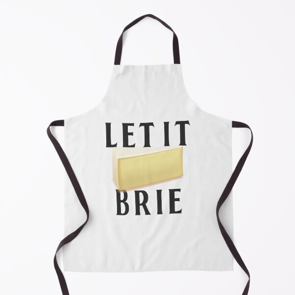 Item preview, Let it Brie Cheese Funny Beatle Pun designed and sold by art-fox.