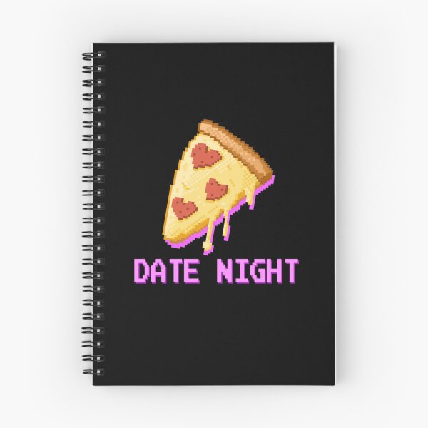 Item preview, valentines day date night pizza sticker designed and sold by oldeck.