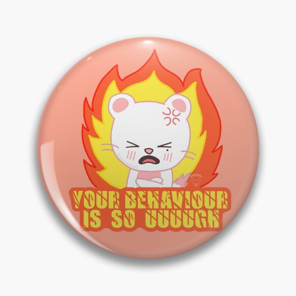 Item preview, STRAY KIDS (SKZOO) Angry Jiniret Your Behaviour is so uuuugh  designed and sold by LilMissRandom17.