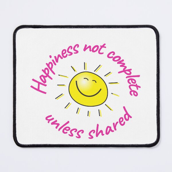 Item preview, Happiness not complete unless shared designed and sold by IoanaIC.