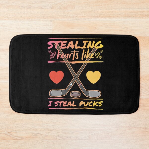 Item preview, Stealing hearts like i steal pucks. designed and sold by Umiska.