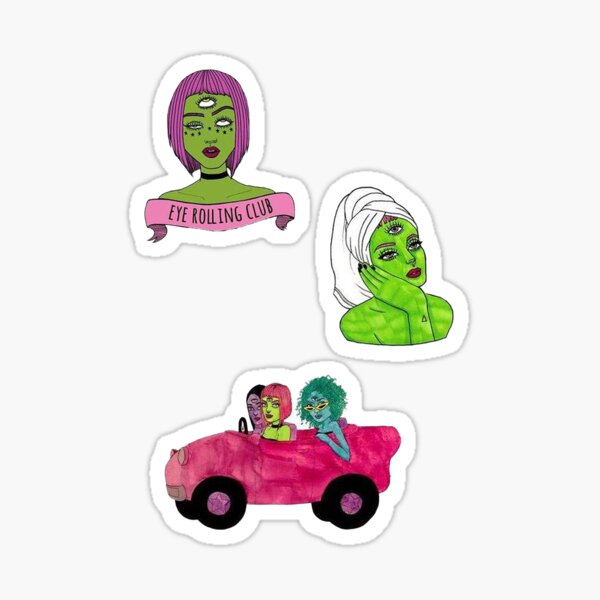 Vista previa del artículo con la obra «Creyente de la belleza alienígena», diseñado y vendido por Sepadobe.