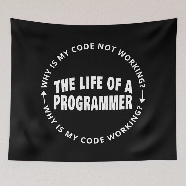 Item preview,  The life of a programmer designed and sold by koshodesign.