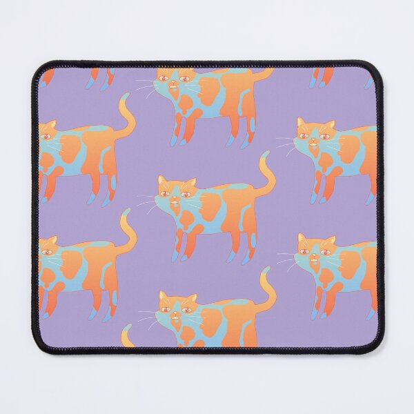 Item preview, Confused Orange and Blue Cat designed and sold by Zia Frazier.