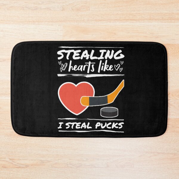 Item preview, Stealing hearts like i steal pucks. designed and sold by Umiska.