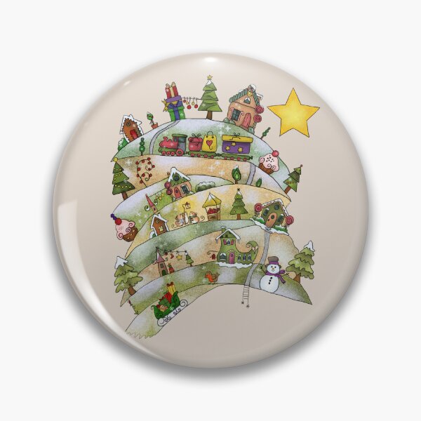 Item preview, Christmas village designed and sold by Blumchen.