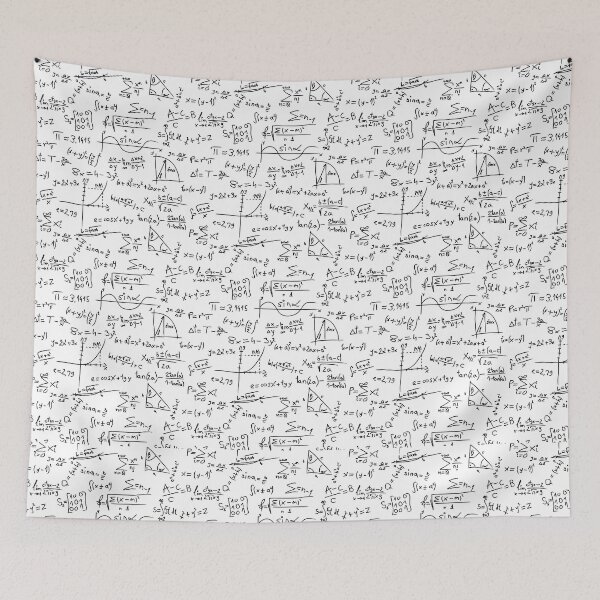 Item preview, Repeatable seamless math pattern designed and sold by Artystico  ⭐⭐⭐⭐⭐.