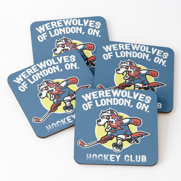 Item preview, Werewolves of London, Ontario Hockey Club (white version) designed and sold by ToadyCo.