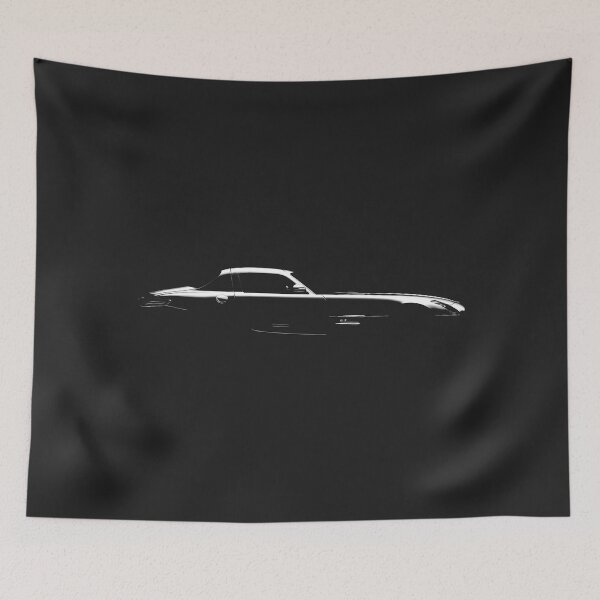 Item preview, German Supercar Side Profile Silhouette designed and sold by ApexFibers.