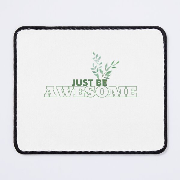 Item preview, JustBeAwesome Green designed and sold by Levated.