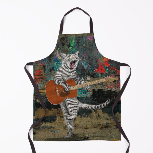 Item preview, Buskers the Acoustic Guitar Alley Cat designed and sold by oz10.