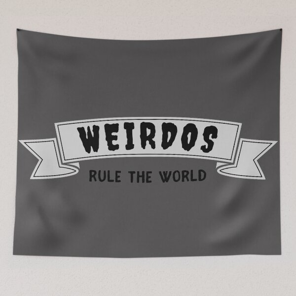 Item preview, weirdos rule the world designed and sold by GabyDark.