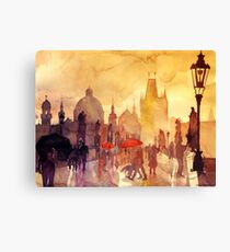 Charles Bridge, Prague Canvas Print