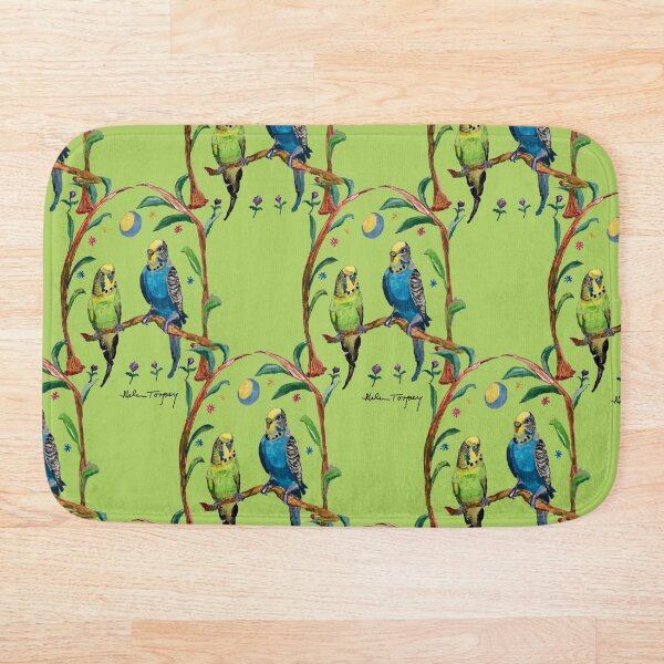 Item preview, Parakeets in Love Pattern designed and sold by HelenJTorpey.