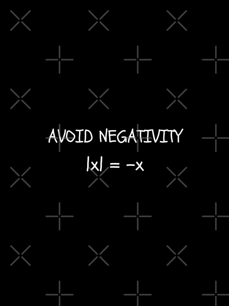 Thumbnail 4 of 4, iPhone Case, Avoid negativity Math Funny Math designed and sold by Artystico.