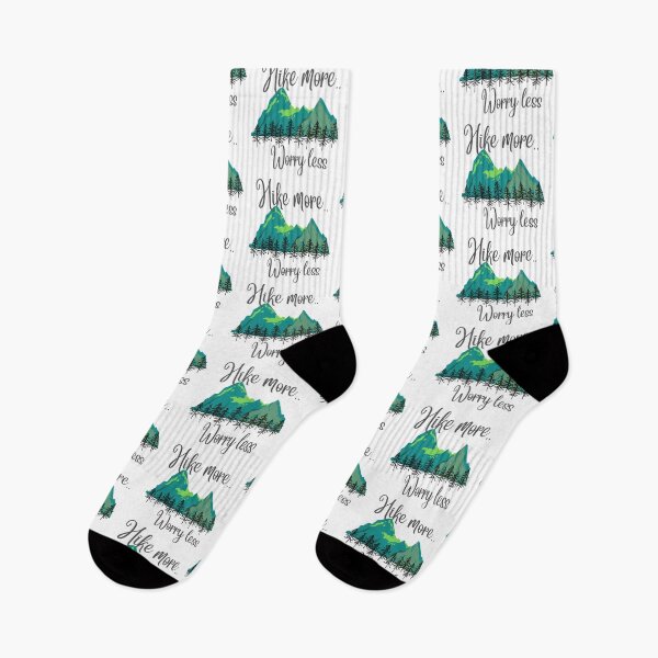 Item preview, Hike more.. worry less | happiness is a day spent hiking designed and sold by Vicsdesignsart.