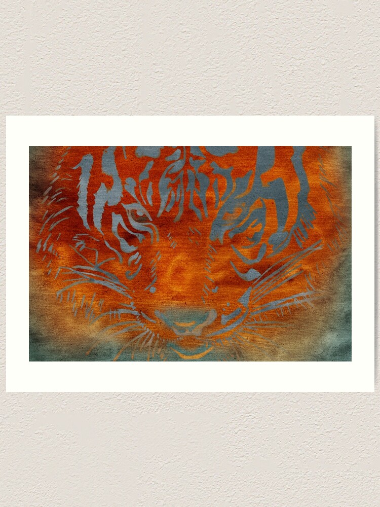 Alternate view of Tiger Art Print