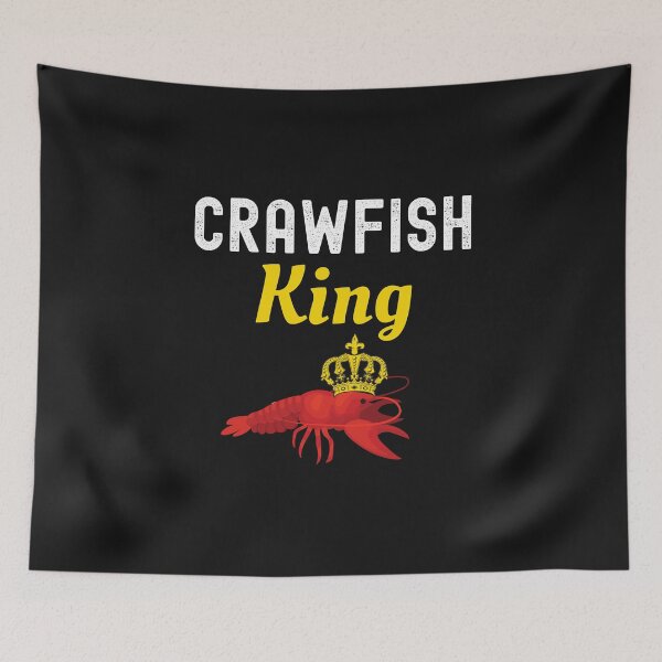 Item preview, Crawfish King Funny Crawfish Lover King Of The Crawfish Cajun designed and sold by CajunCreations.