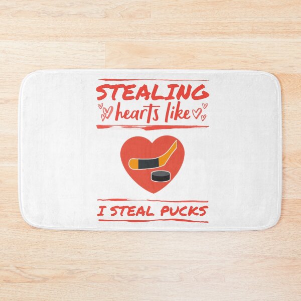 Item preview,   Stealing hearts like i steal pucks. designed and sold by Umiska.