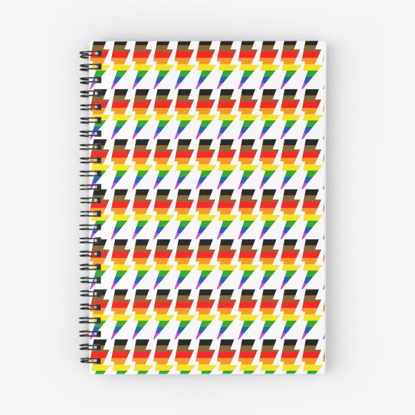 Item preview, gay flag lightning strike designed and sold by Fictionette25.