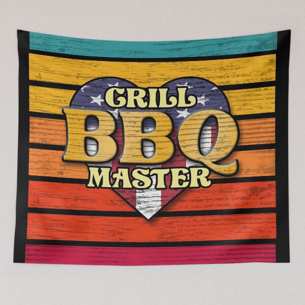 Item preview, BBQ Gear - Love American Barbecue Grill Master designed and sold by CattlettArt.