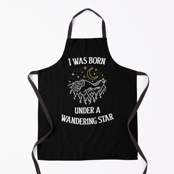Item preview, Traveler Quote I Was Born Under a Wandering Star designed and sold by IceCreamMuseum.