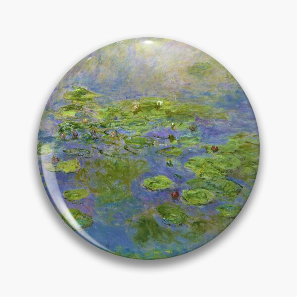 Item preview, Nymphéas (Waterlilies) by Claude Monet (c.1914-17) designed and sold by allhistory.