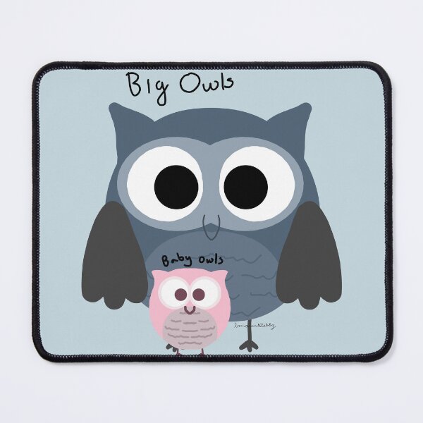 Item preview, Big Owls and Baby Owls designed and sold by thebuzzybunny.
