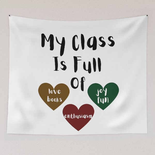 Item preview, My Class Is Full Of Sweet Hearts Essential T-Shirt designed and sold by Abdel-illah farah.
