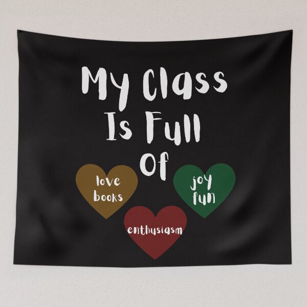 Item preview, My Class Is Full Of Sweet Hearts Essential T-Shirt designed and sold by Abdel-illah farah.