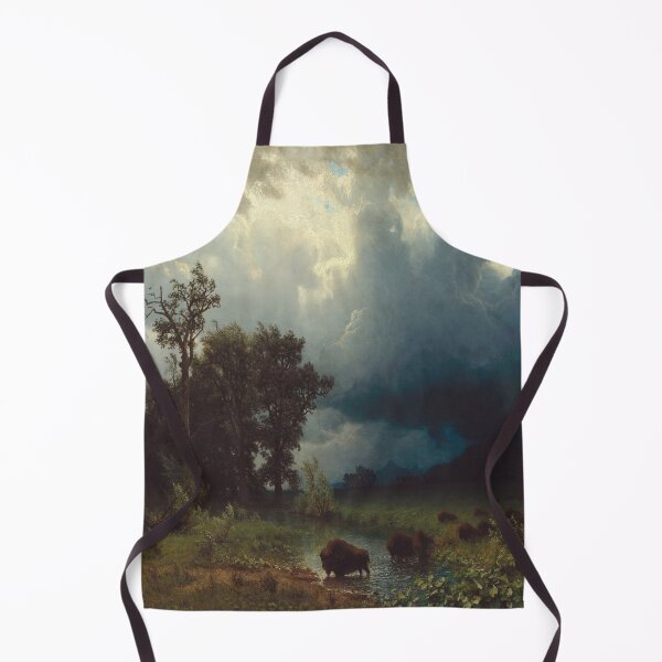 Item preview, Albert Bierstadt's Buffalo Trail, The Impending Storm designed and sold by mosfunky.
