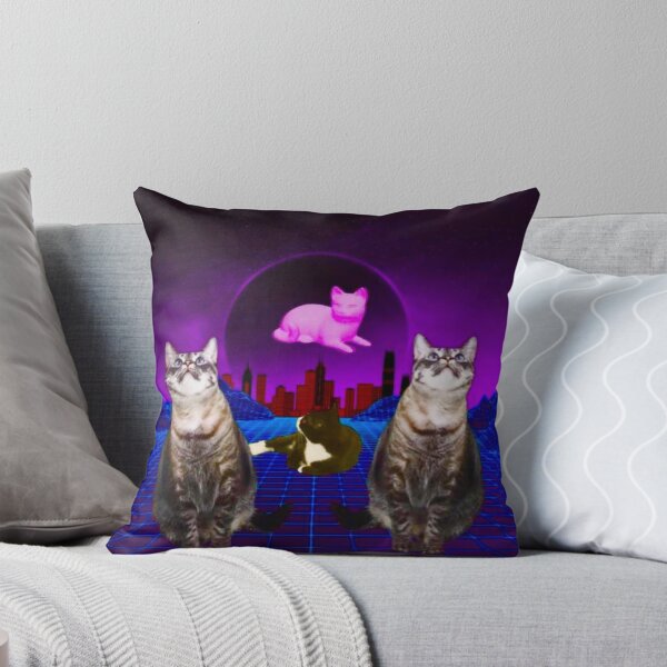 Item preview, Vaporwave cat designed and sold by ridindirty.