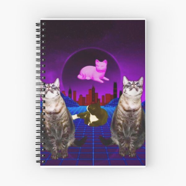 Item preview, Vaporwave cat designed and sold by ridindirty.