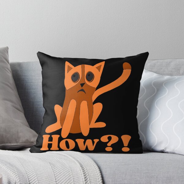 Item preview, HOW - Funny Cat Pictures designed and sold by FunnyCatsFam.