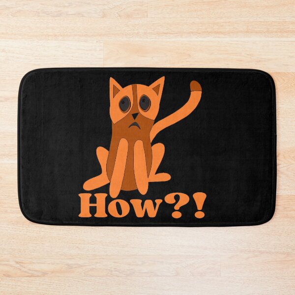Item preview, HOW - Funny Cat Pictures designed and sold by FunnyCatsFam.