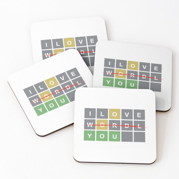 Item preview, I Love You Wordle - Valentines Day Funny designed and sold by ccsonic.