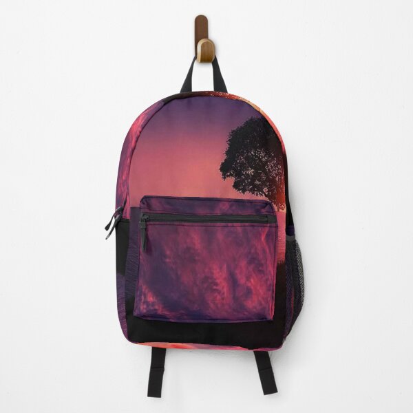 Item preview, silhouette of tree near body of water during beautiful sunset designed and sold by M Mariatique.