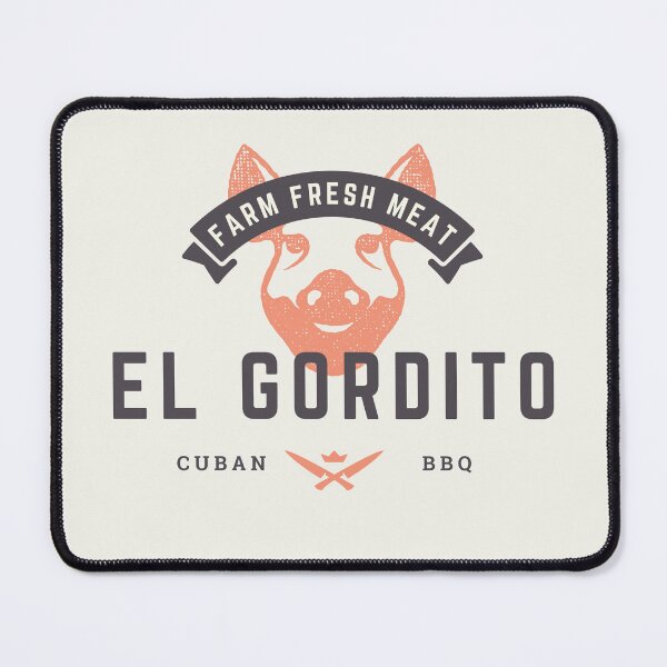 Item preview, El Gordito - Pig - Farm Fresh Meat - funny - Cuban designed and sold by Ausome Behavior.