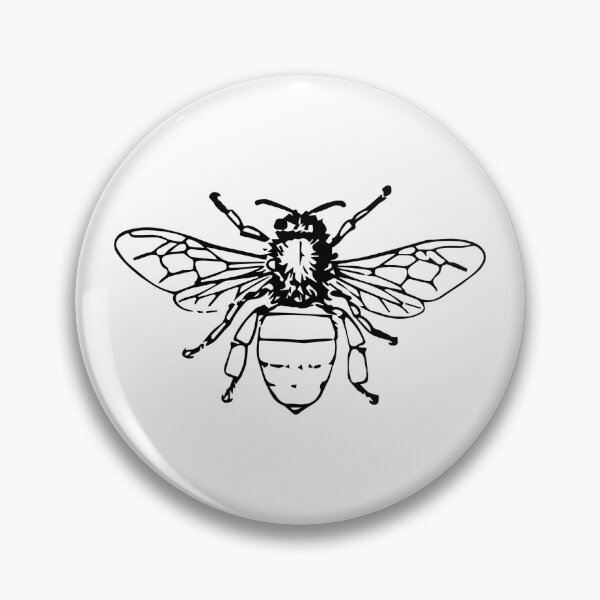 Item preview, Bee Print White Background designed and sold by designsbyreaia.