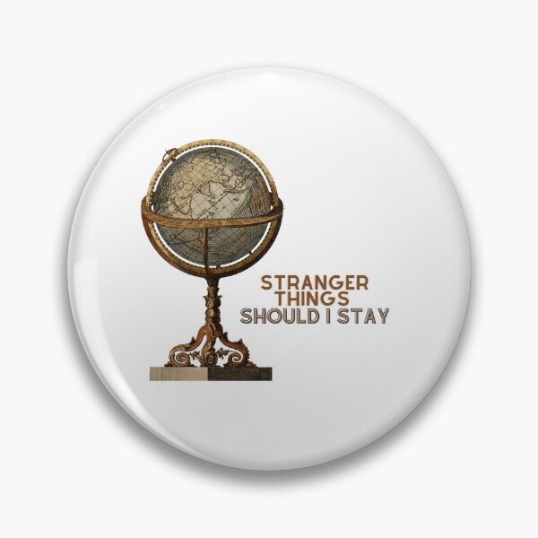 Item preview, Stranger Things Should I Stay-Stranger Things Inspired -Sticker- Outdoor. designed and sold by Alexa5454.