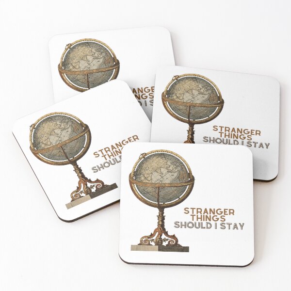 Item preview, Stranger Things Should I Stay-Stranger Things Inspired -Sticker- Outdoor. designed and sold by Alexa5454.