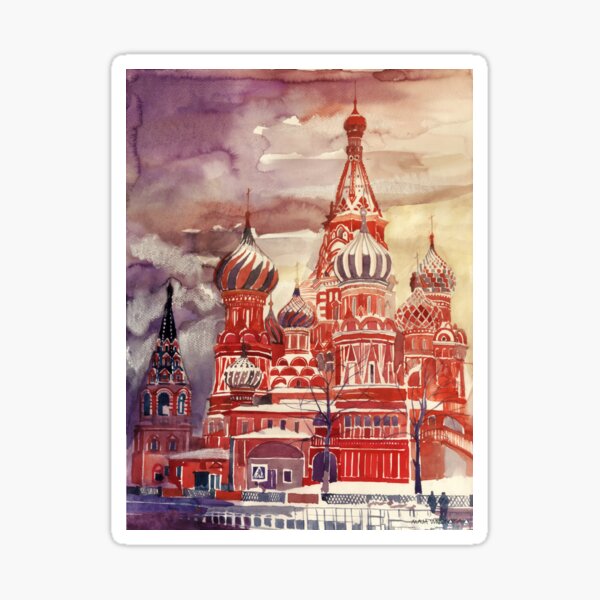 Moscow Sticker