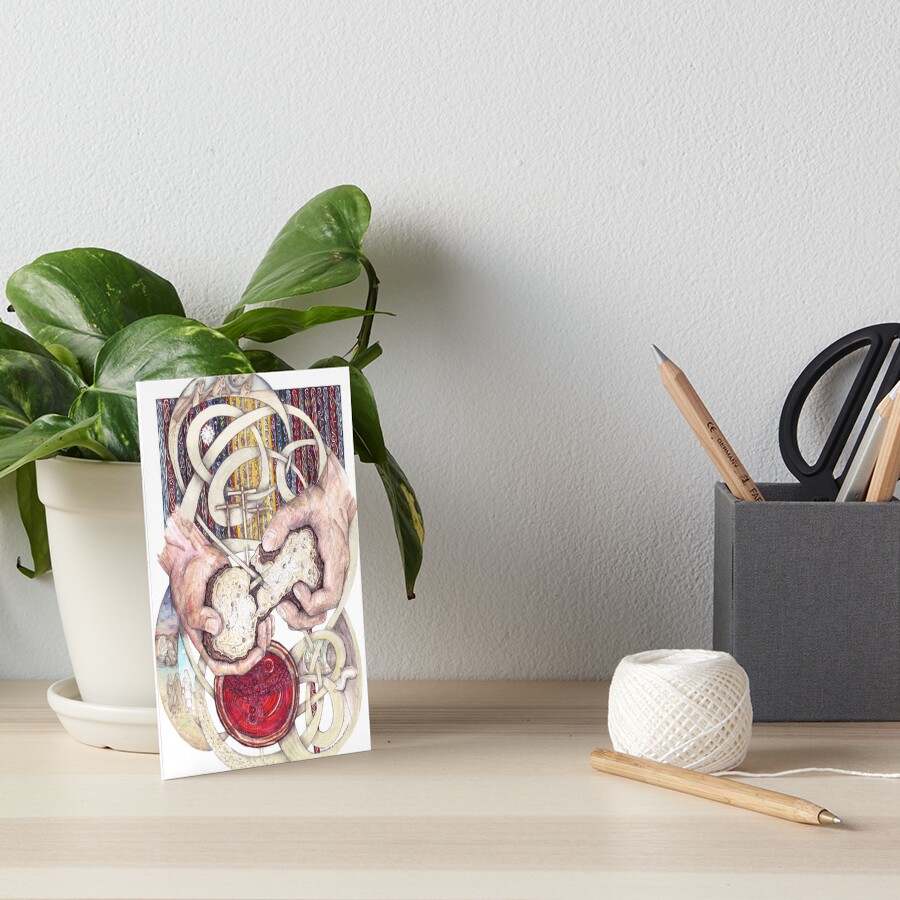 Item preview, Art Board Print designed and sold by lindscriptorium.