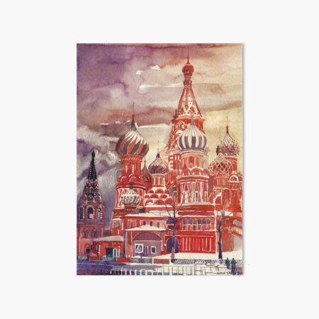 Moscow Art Board Print