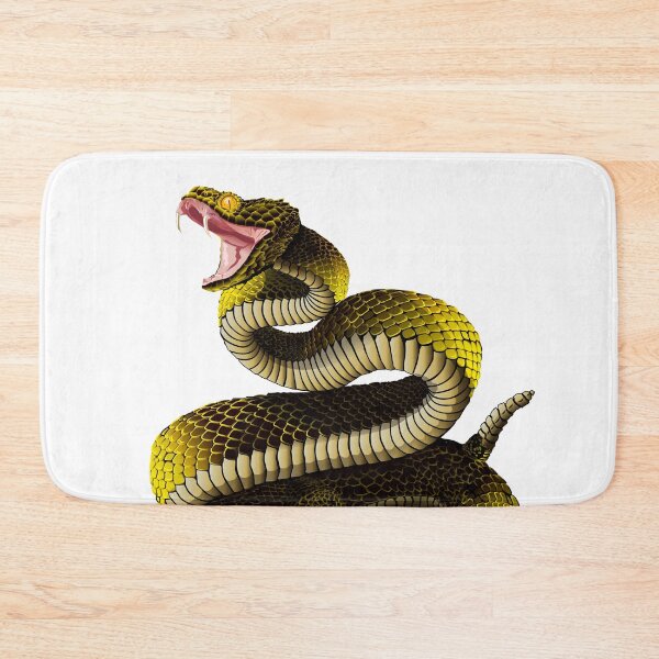 Item preview, Cascabel. Yellow snake. Snake vector. Snake art tatto. Snake lover. Snake fan designed and sold by DALIO666.
