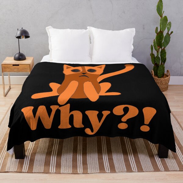 Item preview, WHY - Funny Cat Pictures designed and sold by FunnyCatsFam.