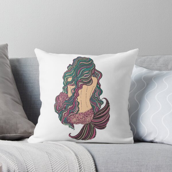 Item preview, Mermaid in Ruby Creme designed and sold by RagdollGypzy.