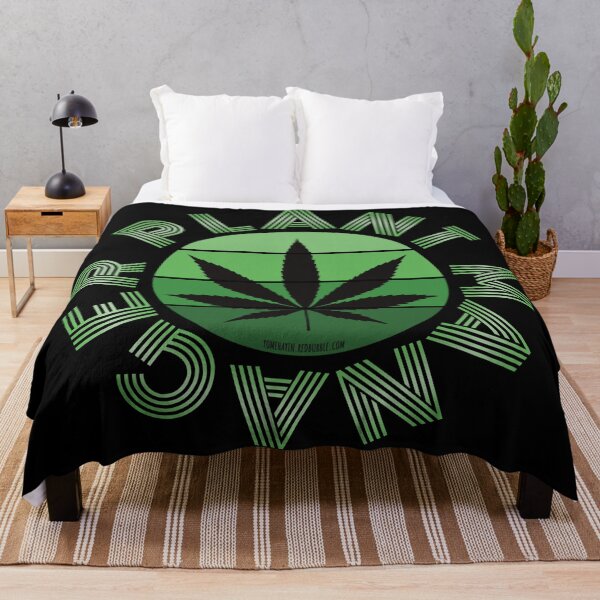 Aperçu de l'œuvre Retro Vintage Sunset Green Pot leaf-Plant manager créée et vendue par YomeHayin.
