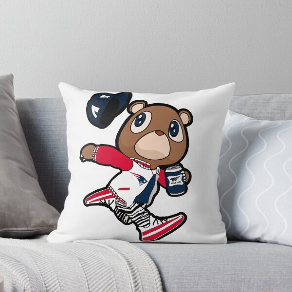 Item preview, Patriots football design feat. Kanye west bear designed and sold by Sophieisartsy.